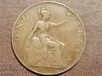 1906 1 penny