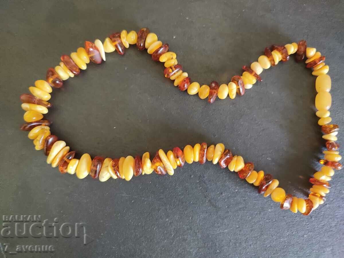 Necklace, necklace, old jewelry, natural amber, 14.08..24 Necklace, necklace, old jewelry, natural amber, 14.08..24