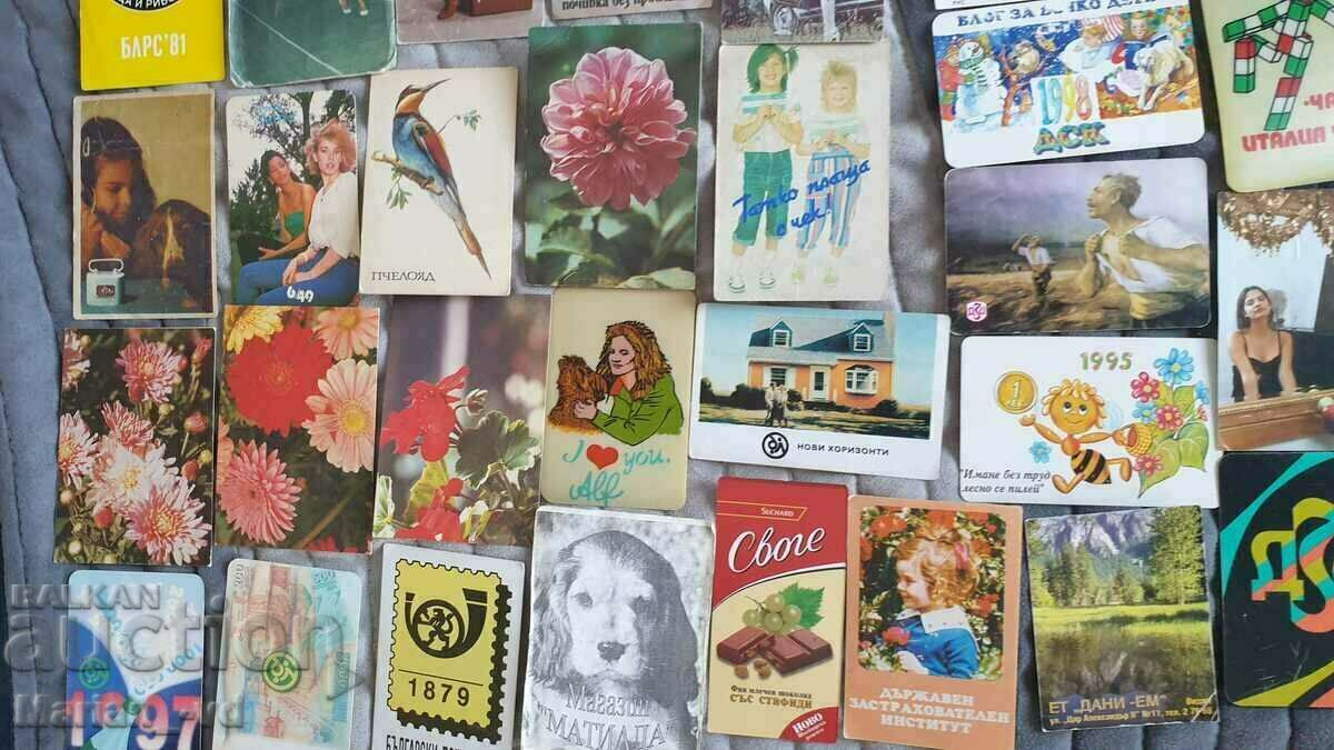 Social calendars 1975-1979-1982 - 90 pieces with price 60.00 BGN | € 30.68 Social calendars 1975-1979-1982 - 90 pieces with price 60.00 BGN | € 30.68