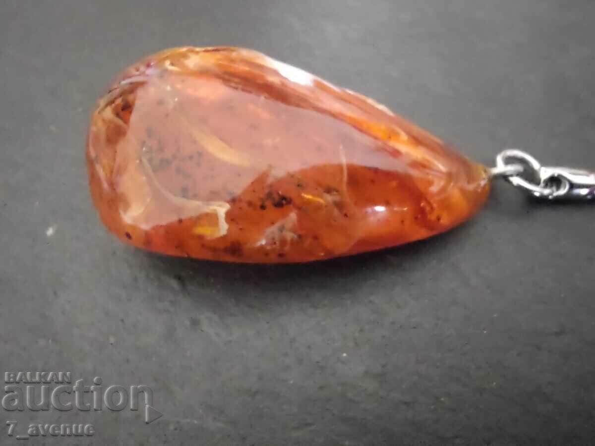 Keyring natural amber, large 14.08..24 with price 199.00 BGN | € 101.75 Keyring natural amber, large 14.08..24 with price 199.00 BGN | € 101.75