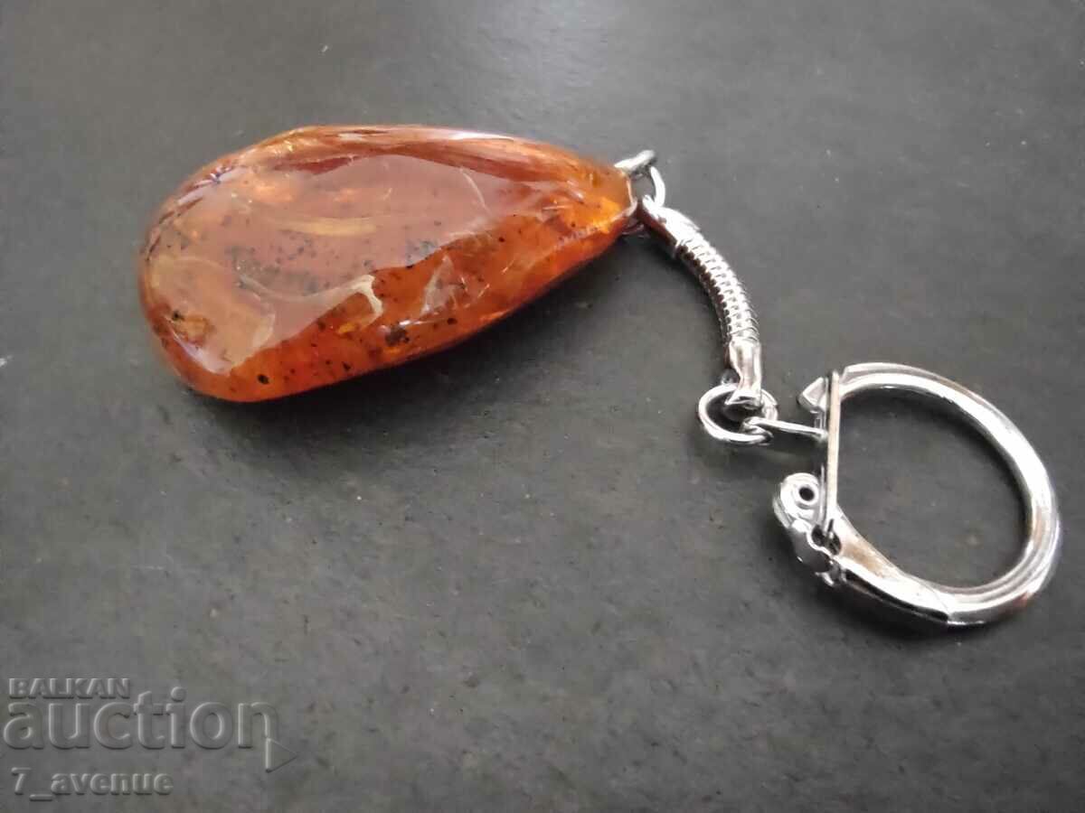 Delivery of Keyring natural amber, large 14.08..24 Delivery of Keyring natural amber, large 14.08..24