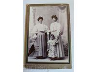 WOMEN GIRL PHOTO CARDBOARD KINGDOM OF BULGARIA