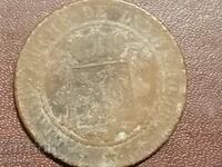 1854 - 1870 Luxemburg 10 centimes