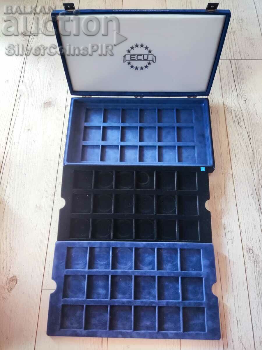 Large box for 54 pcs. Coins