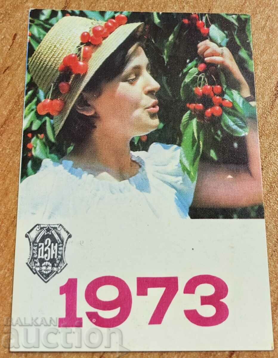 1973 DZI CALENDAR SOCIAL PERFECT