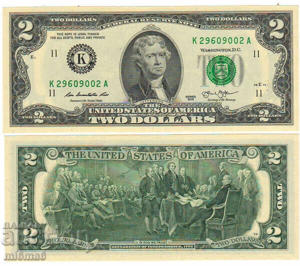 USA - 2 dollars 2013