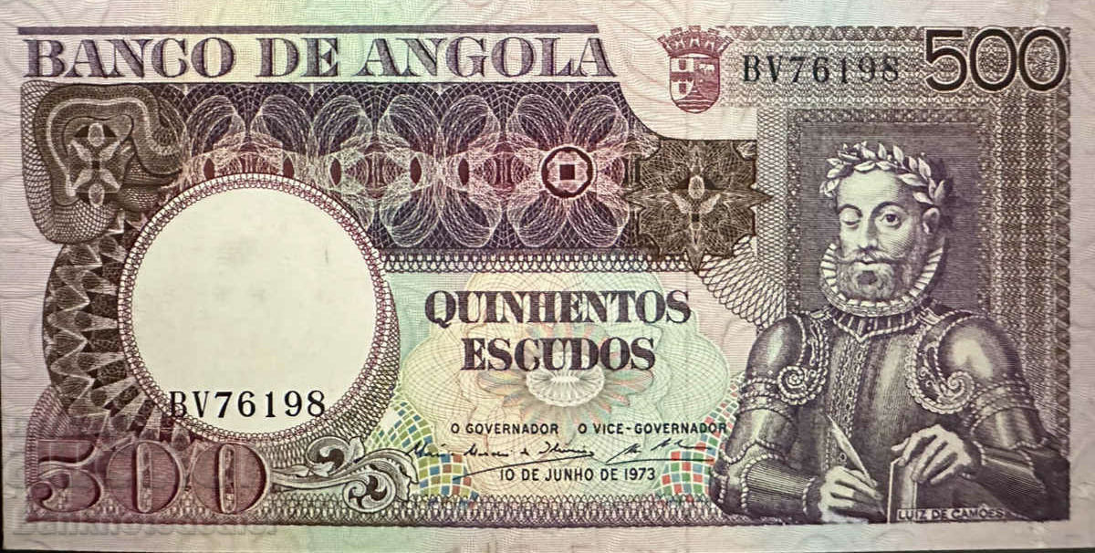 Angola 50 Escudo 1973 Pick 105 Ref 6198