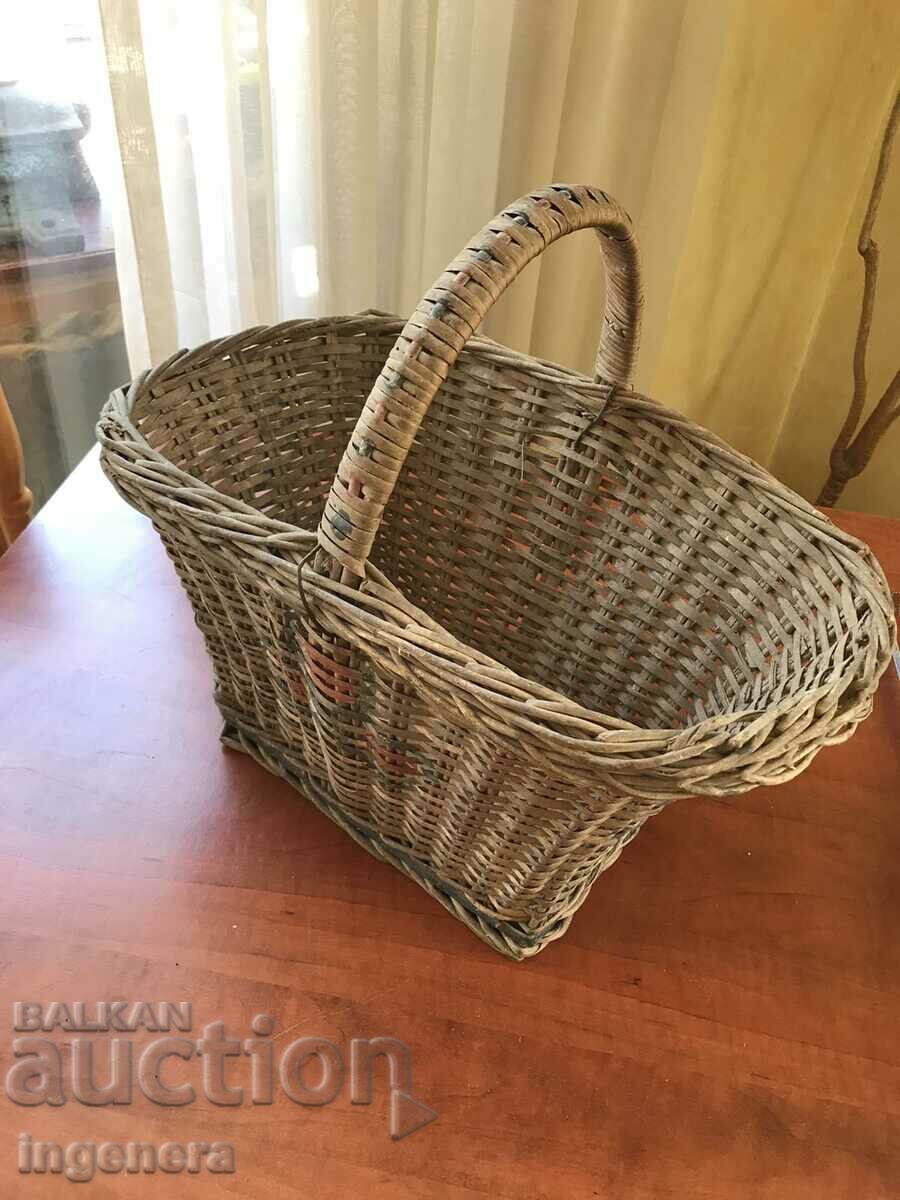 BASKET WICKED BASKET ANTIQUE with price 14.00 BGN | € 7.16 BASKET WICKED BASKET ANTIQUE with price 14.00 BGN | € 7.16