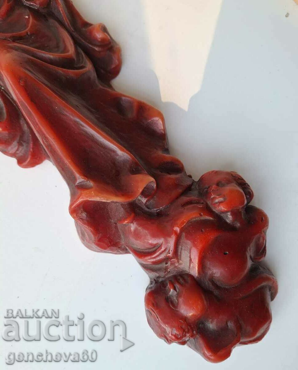 Κέρινο εικονίδιο/διακόσμηση τοίχου Madonna and Child με τιμή € 15.00 | 29.34 BGN