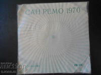 SAN REMO 70, VTM 6206, gramophone record, small