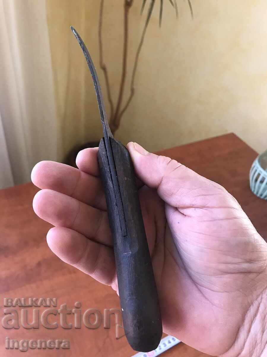 KNIFE TOOL FOR FORGING HORSESHOES OLD HOOF KNIFE - 5 KNIFE TOOL FOR FORGING HORSESHOES OLD HOOF KNIFE - 5