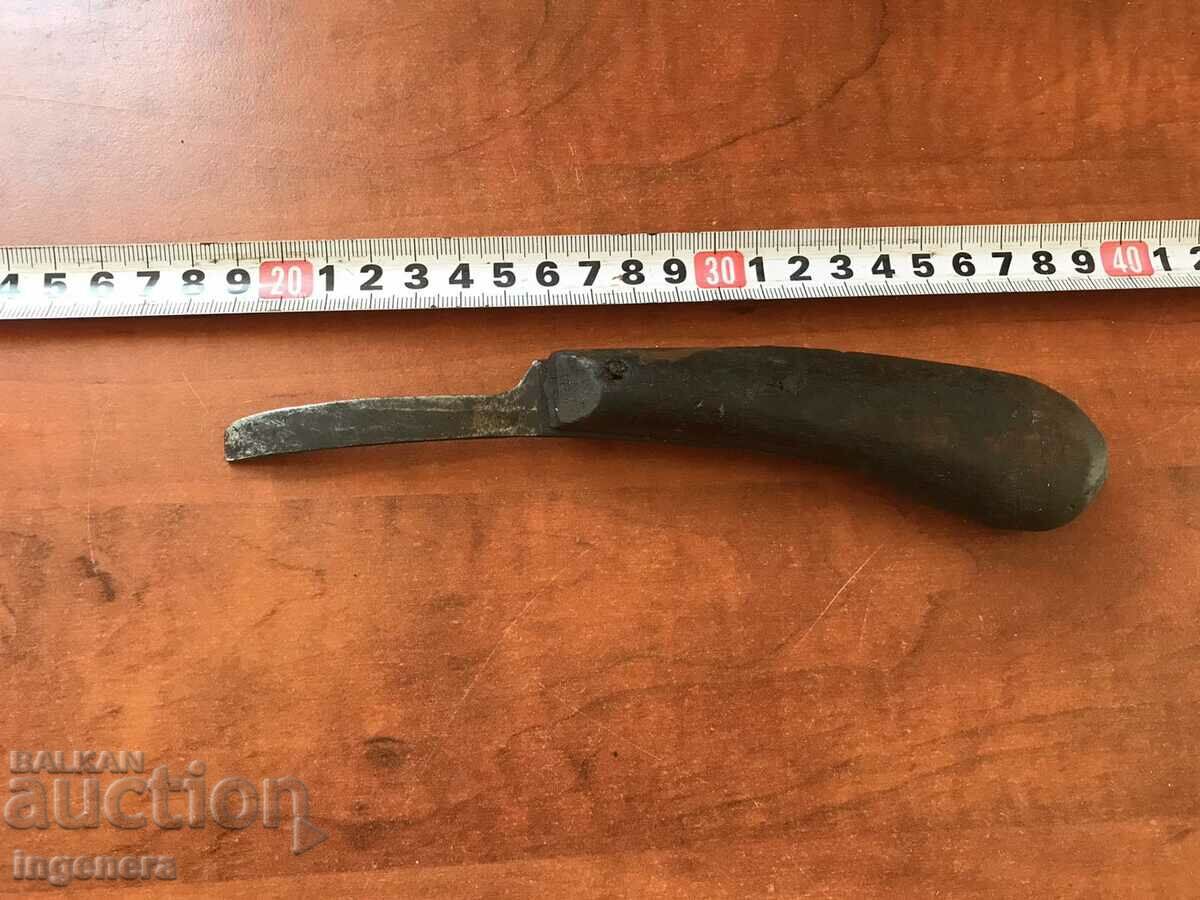 KNIFE TOOL FOR FORGING HORSESHOES OLD HOOF KNIFE