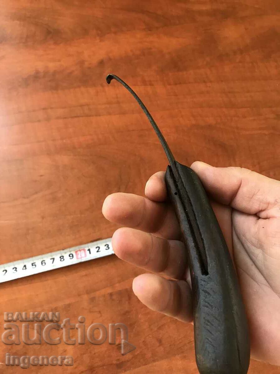 KNIFE TOOL FOR FORGING HORSESHOES OLD HOOF KNIFE - 5 KNIFE TOOL FOR FORGING HORSESHOES OLD HOOF KNIFE - 5