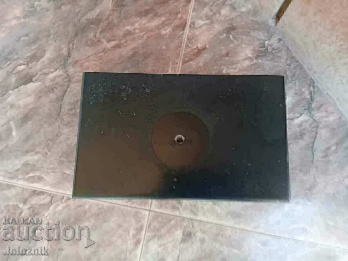 Delivery of Old Marble Case For French Mantel Clock, 19th c Delivery of Old Marble Case For French Mantel Clock, 19th c