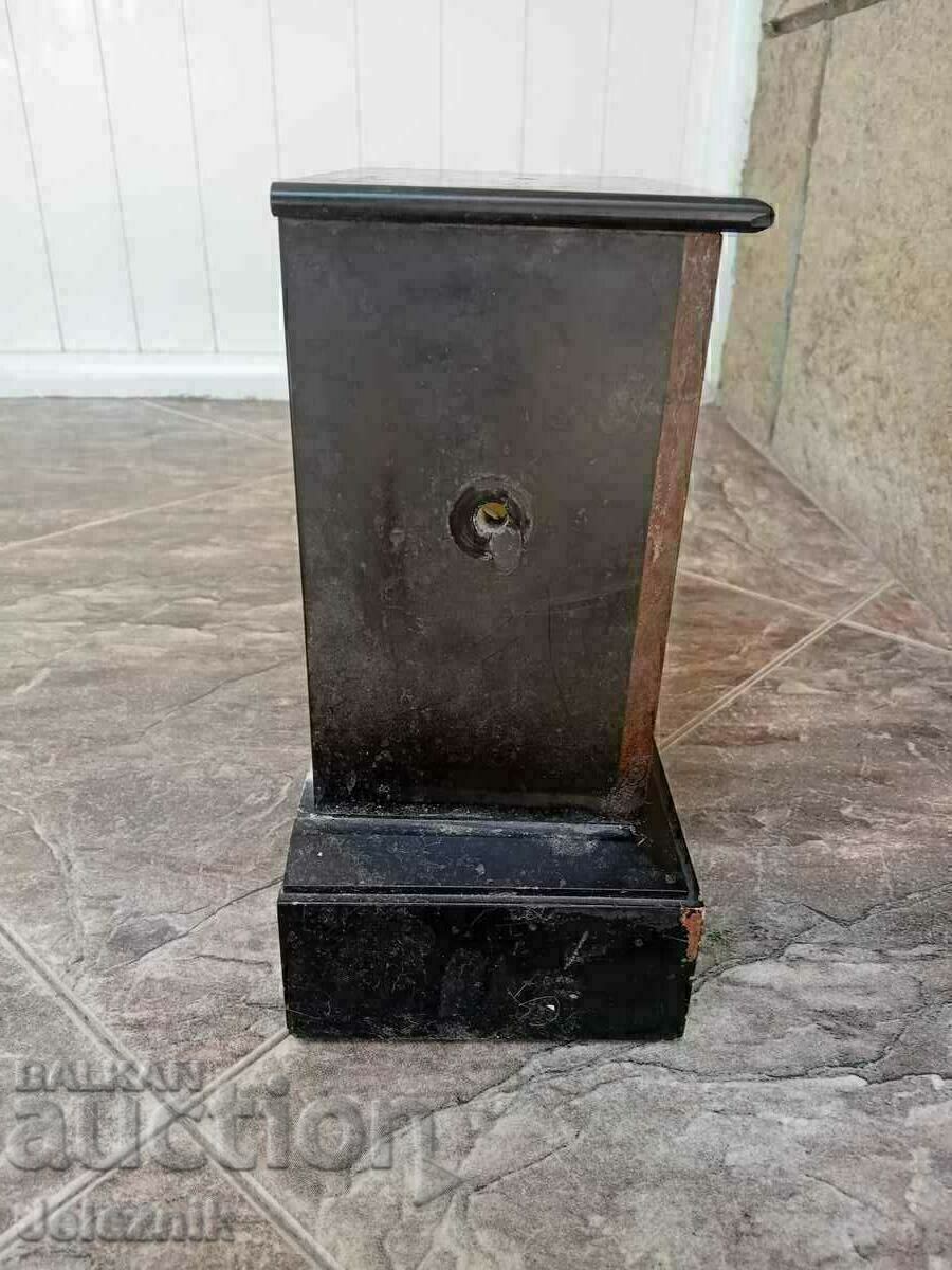 Old Marble Case For French Mantel Clock, 19th c - 5 Old Marble Case For French Mantel Clock, 19th c - 5