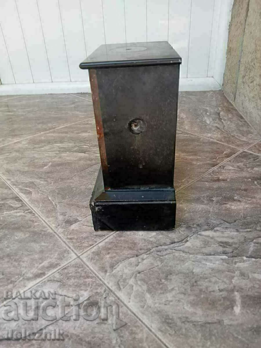 Old Marble Case For French Mantel Clock, 19th c - 6 Old Marble Case For French Mantel Clock, 19th c - 6