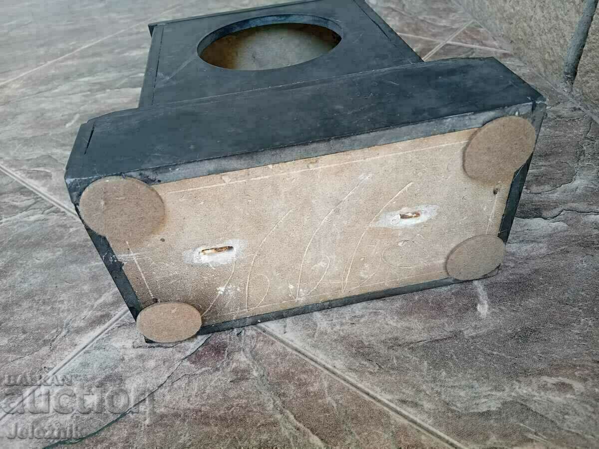 Стара Мраморна Каса За Френски Каминен Часовник,19 в - 7 Стара Мраморна Каса За Френски Каминен Часовник,19 в - 7