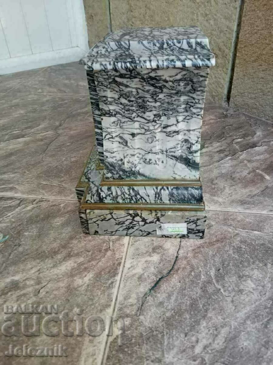 Rare French Marble Clock Case, 19th century - 6 Rare French Marble Clock Case, 19th century - 6