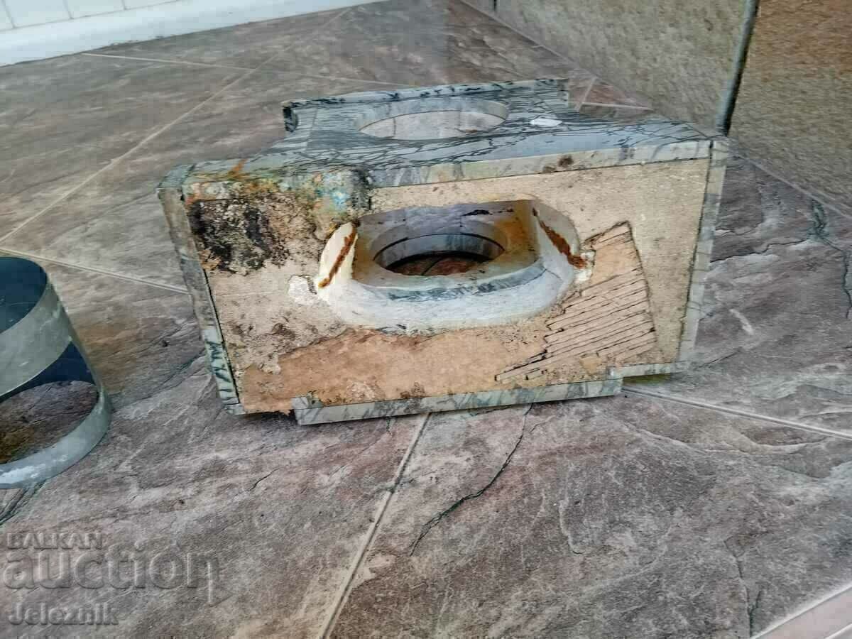 Carcasă pentru ceas din marmură franceză, secolul al XIX-lea - 7 Carcasă pentru ceas din marmură franceză, secolul al XIX-lea - 7