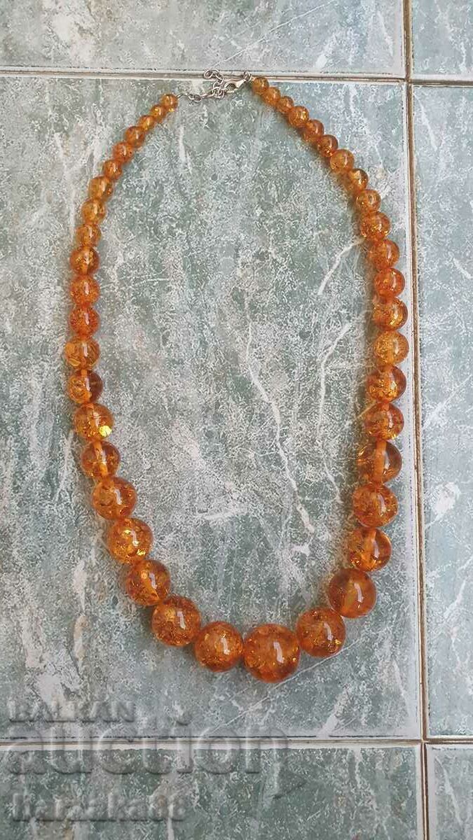 Colier mare Cataline Amber