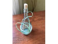 BOTTLE BOTTLE BRAIDED FROM SOCA 1 LITER WITH WOODEN CAP