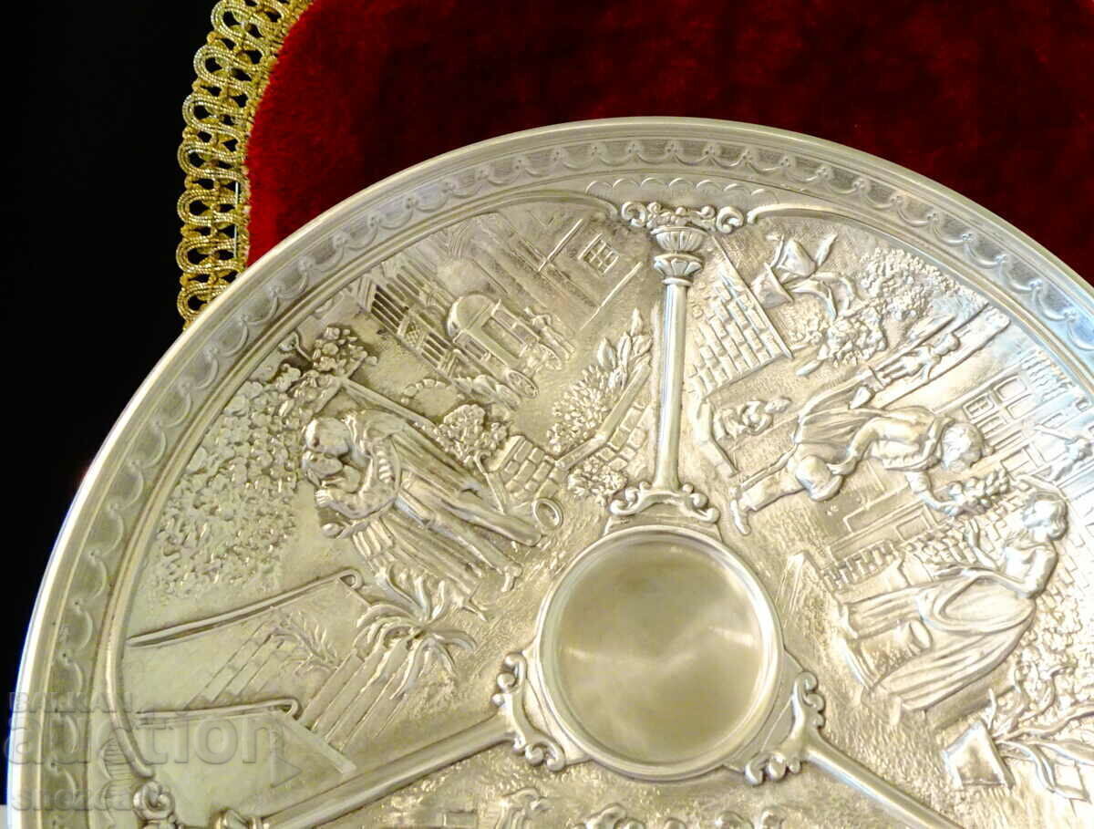 Delivery of Kalayna fruit bowl with paintings of Lovers, The Eternal Bridegroom