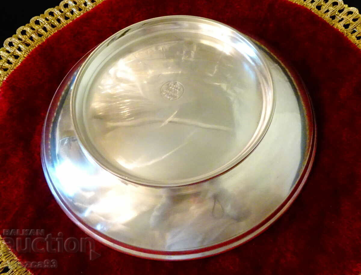 Kalayna fruit bowl with paintings of Lovers, The Eternal Bridegroom - 7