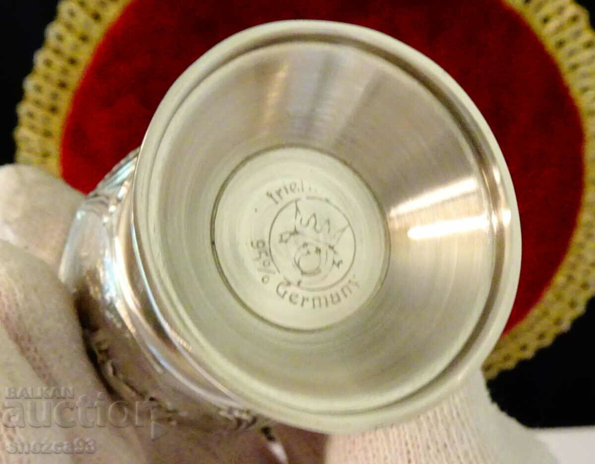 Two tin cups Sowing, Harvesting. - 7 Two tin cups Sowing, Harvesting. - 7