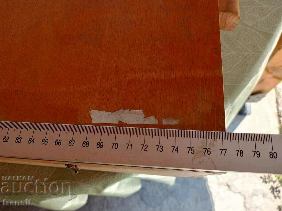 Wooden chest, instrumental. with price 15.00 BGN | € 7.67