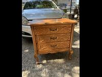 Comoda / dulap / mobilier din lemn decorat vintage. #5817