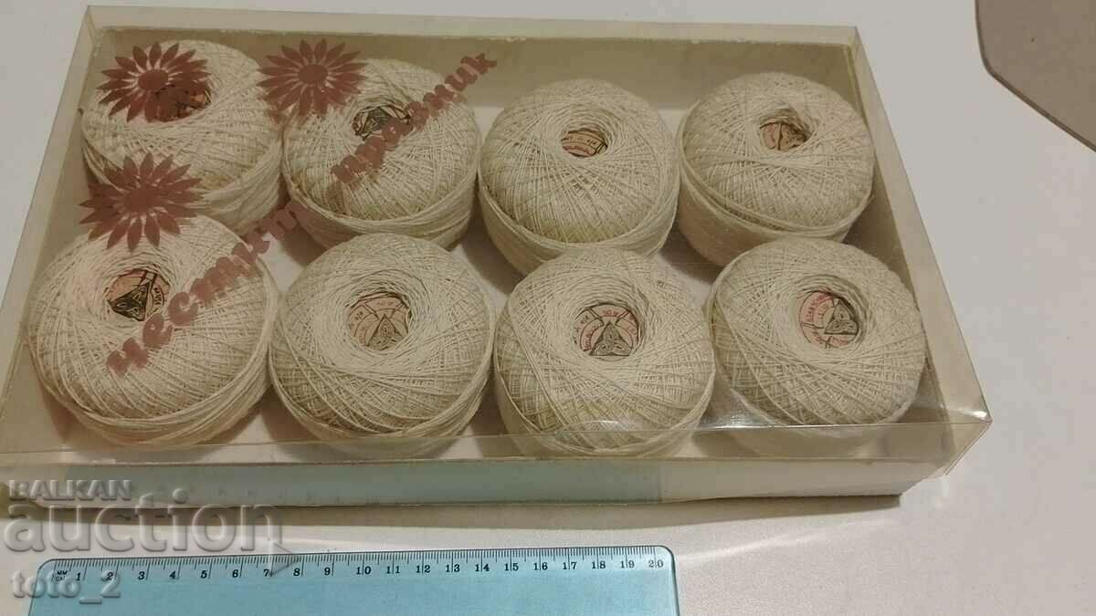 SET OF KNITTING THREADS" CROCHET COTTON" DISCOUNT!!!