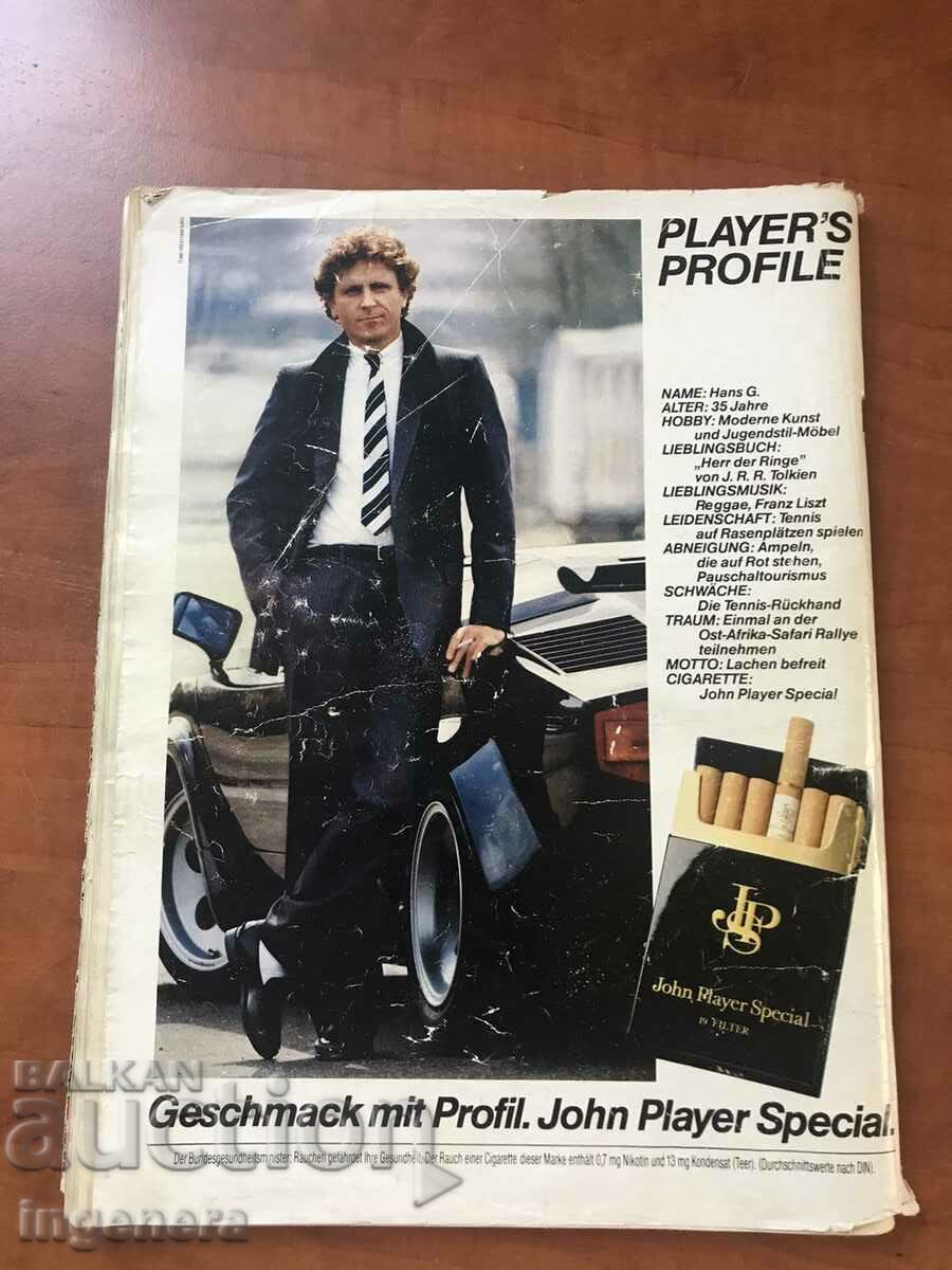 Auction  "STERN" MAGAZINE - AUGUST 20, 1981.