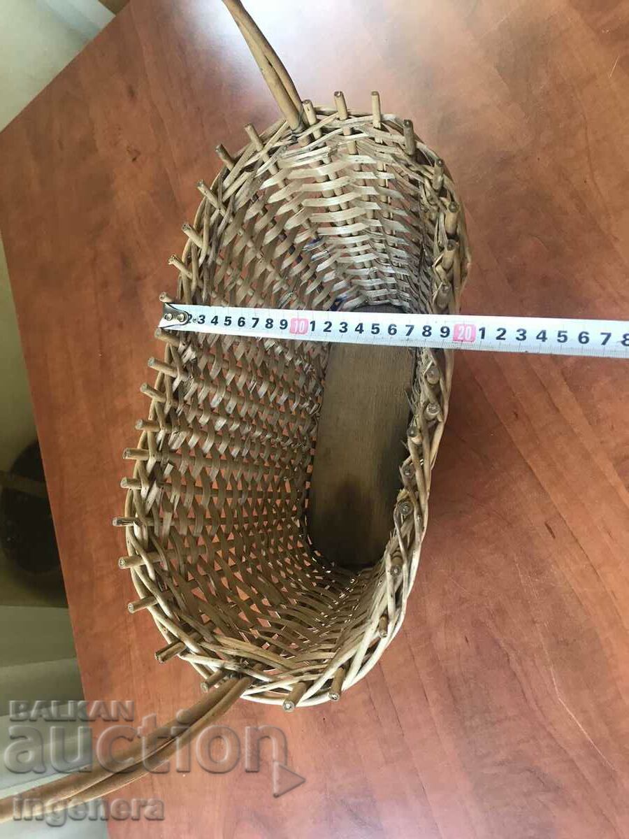 Auction BASKET WICKED BASKET ANTIQUE Auction BASKET WICKED BASKET ANTIQUE