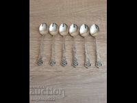 6 EXTRA PRIMA NS coffee spoons