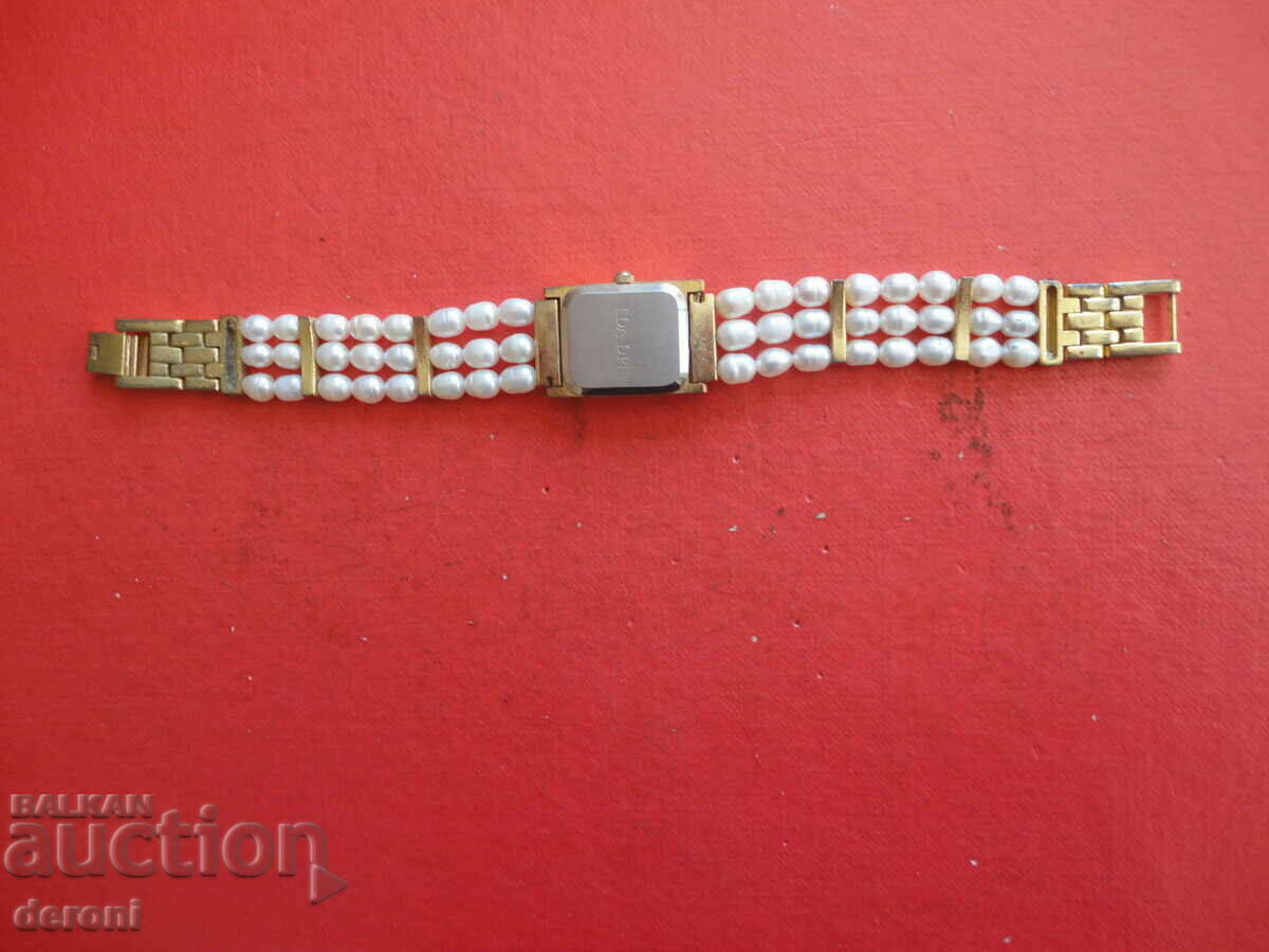 Γυναικείο ρολόι με πέρλες - 5 Γυναικείο ρολόι με πέρλες - 5