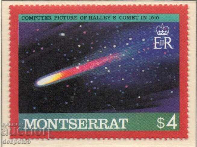 1986. Montserrat. Halley's comet. CURIOSITY!