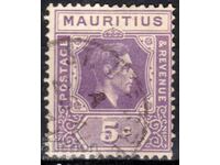 GB/Mauritius-1938-Редовна-KGV,клеймо