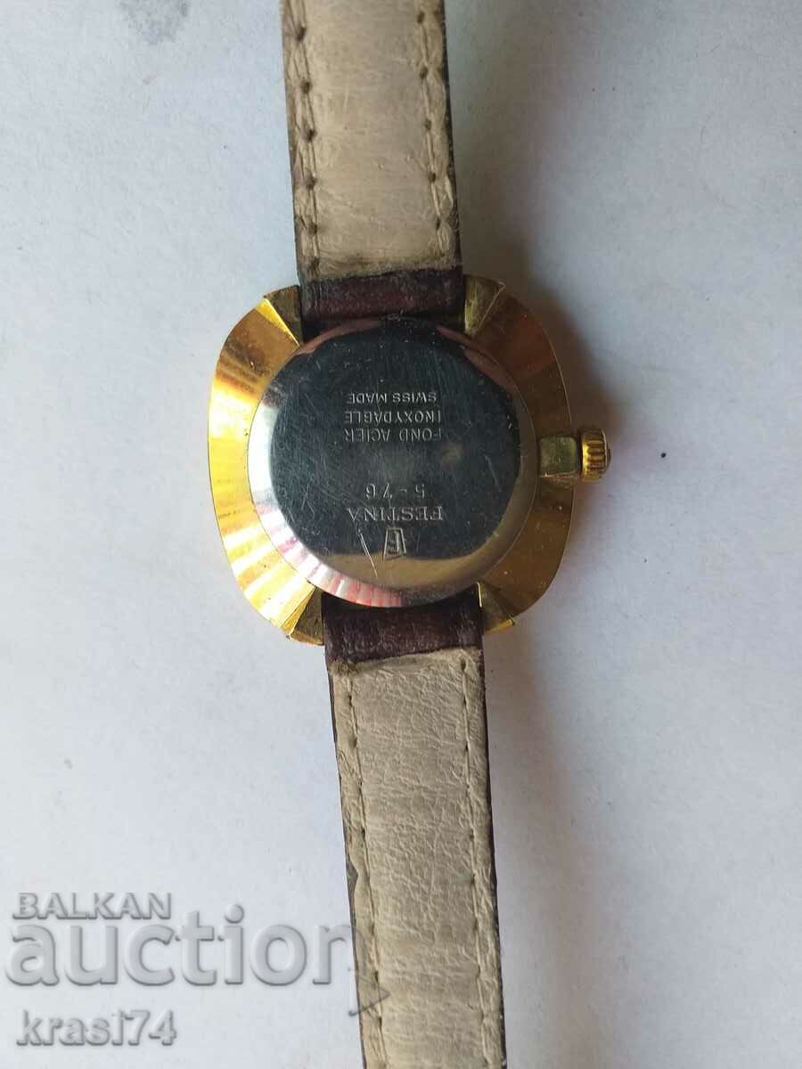 Gold plated watch with price 30.00 BGN | € 15.34 Gold plated watch with price 30.00 BGN | € 15.34