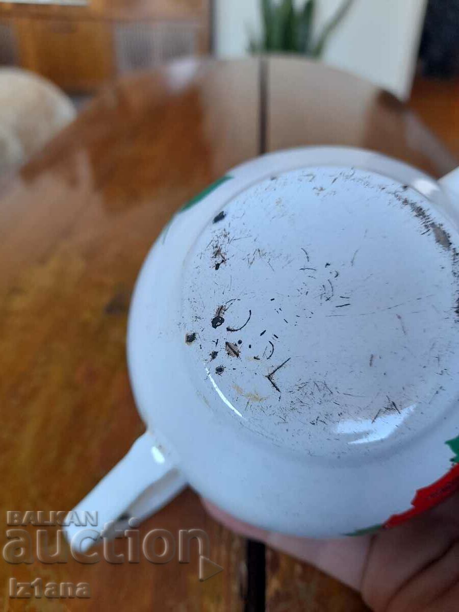 Old enamel teapot - 7 Old enamel teapot - 7