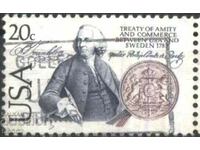 Stamped Benjamin Franklin 1983 from USA