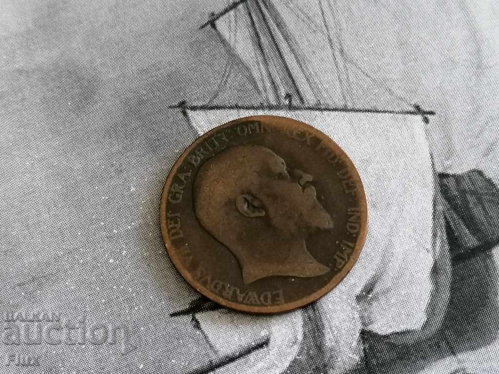 Coin - Great Britain - 1 penny | 1902 with price 4.25 BGN | € 2.17 Coin - Great Britain - 1 penny | 1902 with price 4.25 BGN | € 2.17