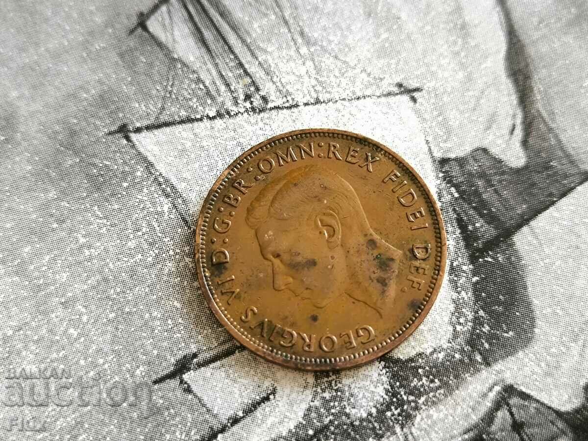 Coin - Great Britain - 1 penny | 1949 with price 4.00 BGN | € 2.05 Coin - Great Britain - 1 penny | 1949 with price 4.00 BGN | € 2.05