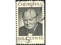 Stamped Winston Churchill 1965 from USA