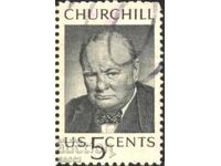 Stamped Winston Churchill 1965 from USA