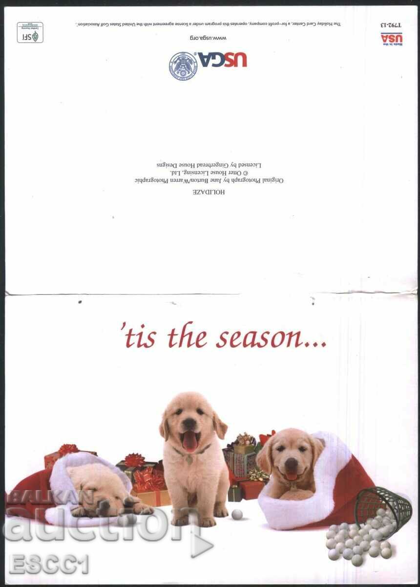 Δημοπρασία Χριστουγεννιάτικη ευχετήρια κάρτα από τις ΗΠΑ Δημοπρασία Χριστουγεννιάτικη ευχετήρια κάρτα από τις ΗΠΑ