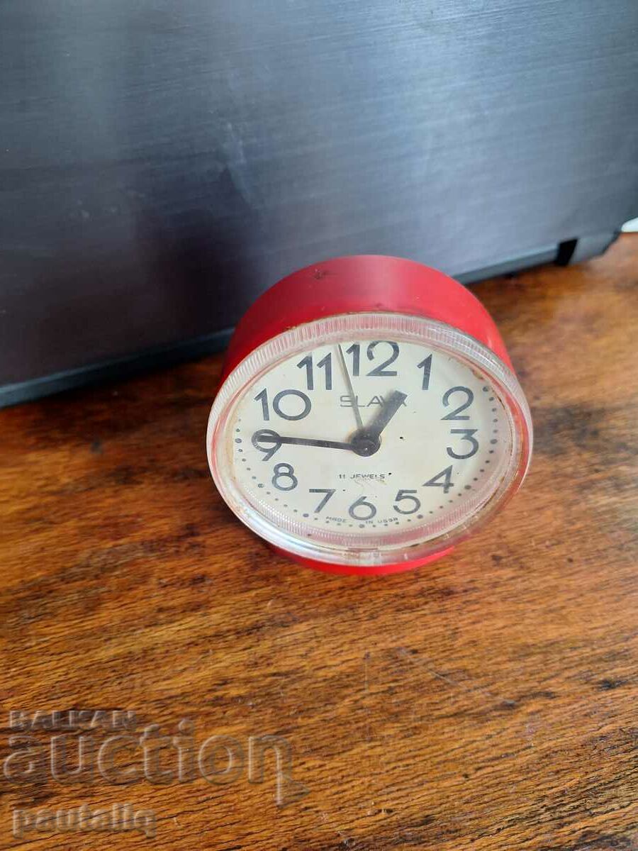 Auction  SLAVA ALARM CLOCK