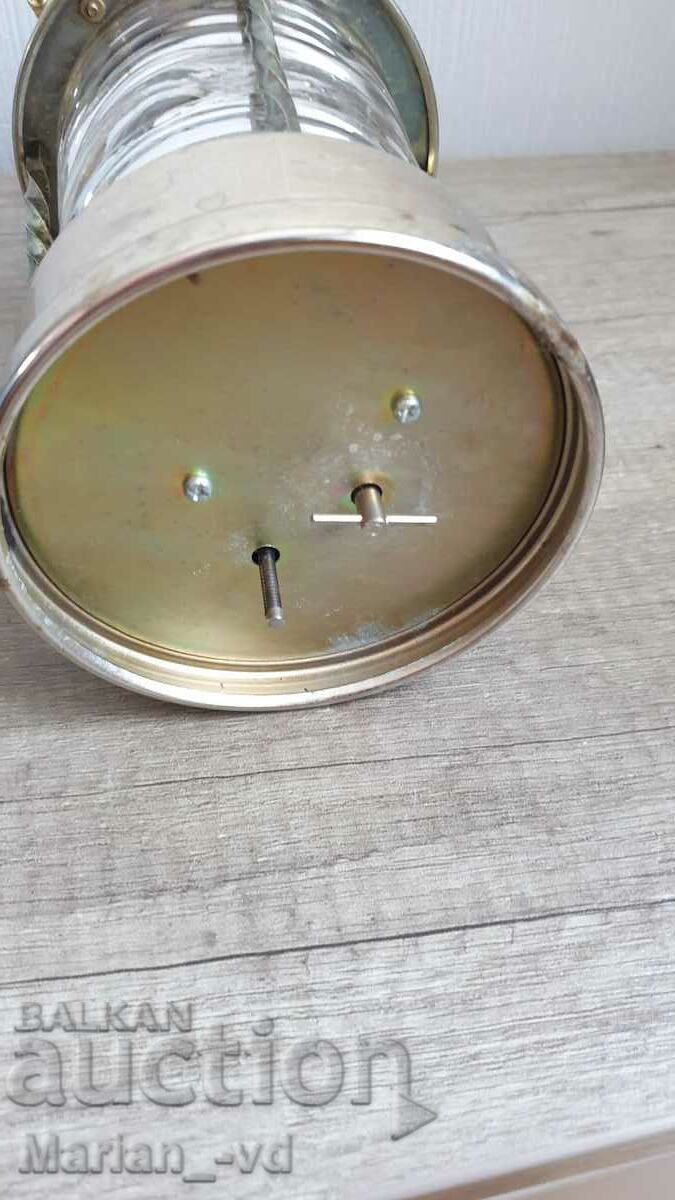 Glass alcohol bottle with lantern - 7 Glass alcohol bottle with lantern - 7