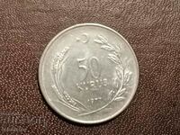 1977 year 50 kurusha Turkey