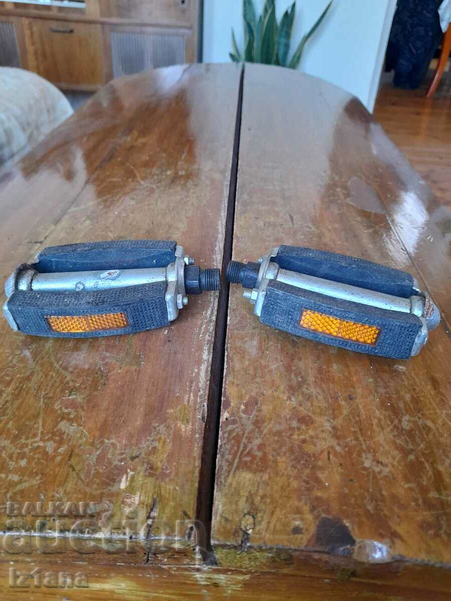 Auction  Old bicycle pedals, bike