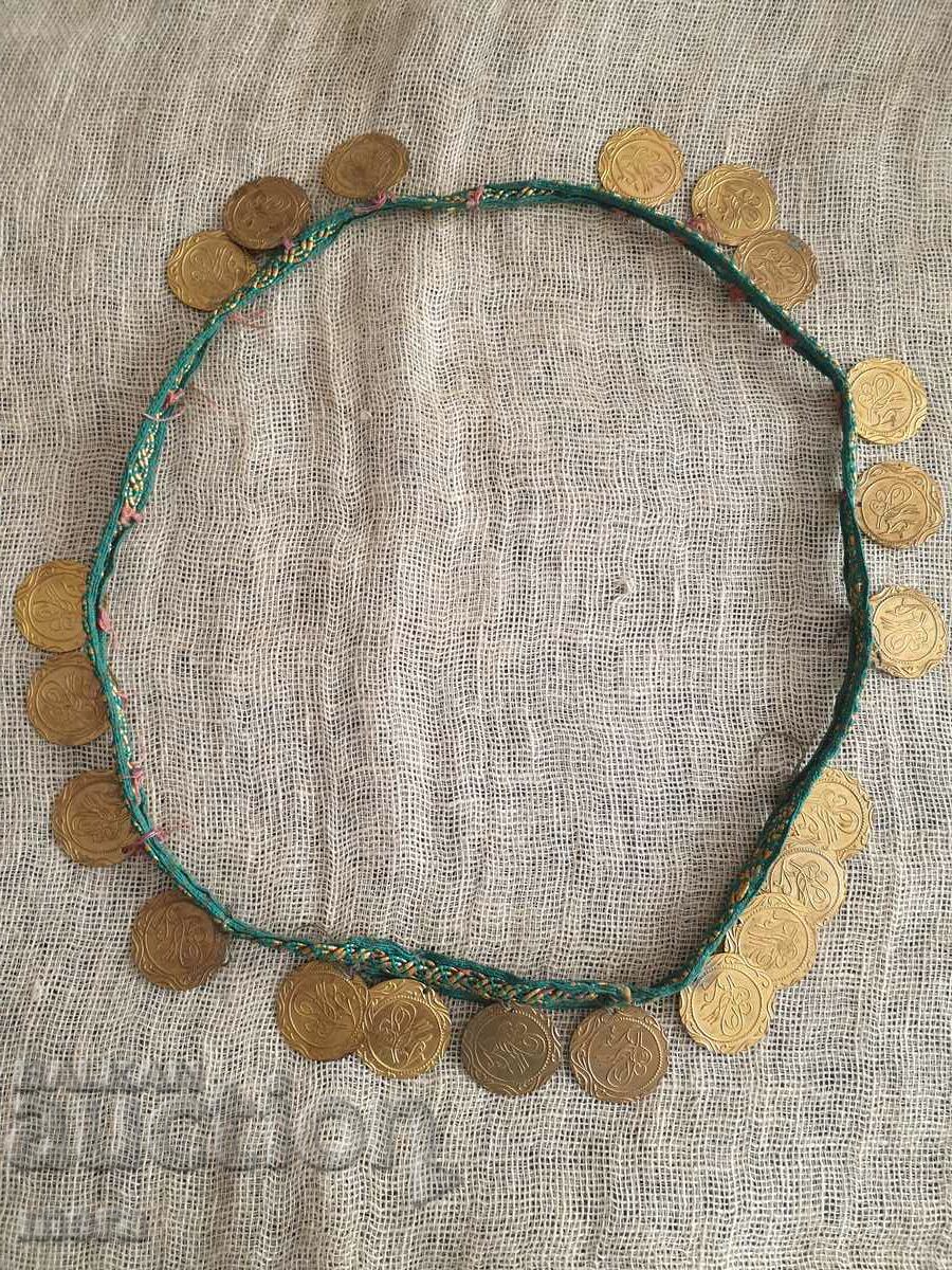 Jewelry with replicas of Turkish coins - one-sided